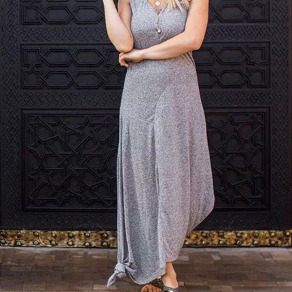 Joyfolie Sophia dress medium NWT gray